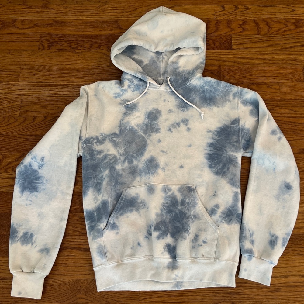 Artist, union, tie-dye hoodie, size small